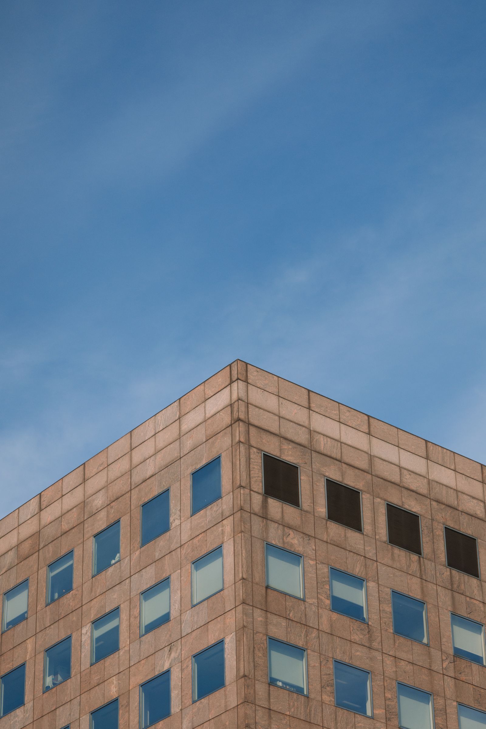 Façade d’un immeuble de bureaux